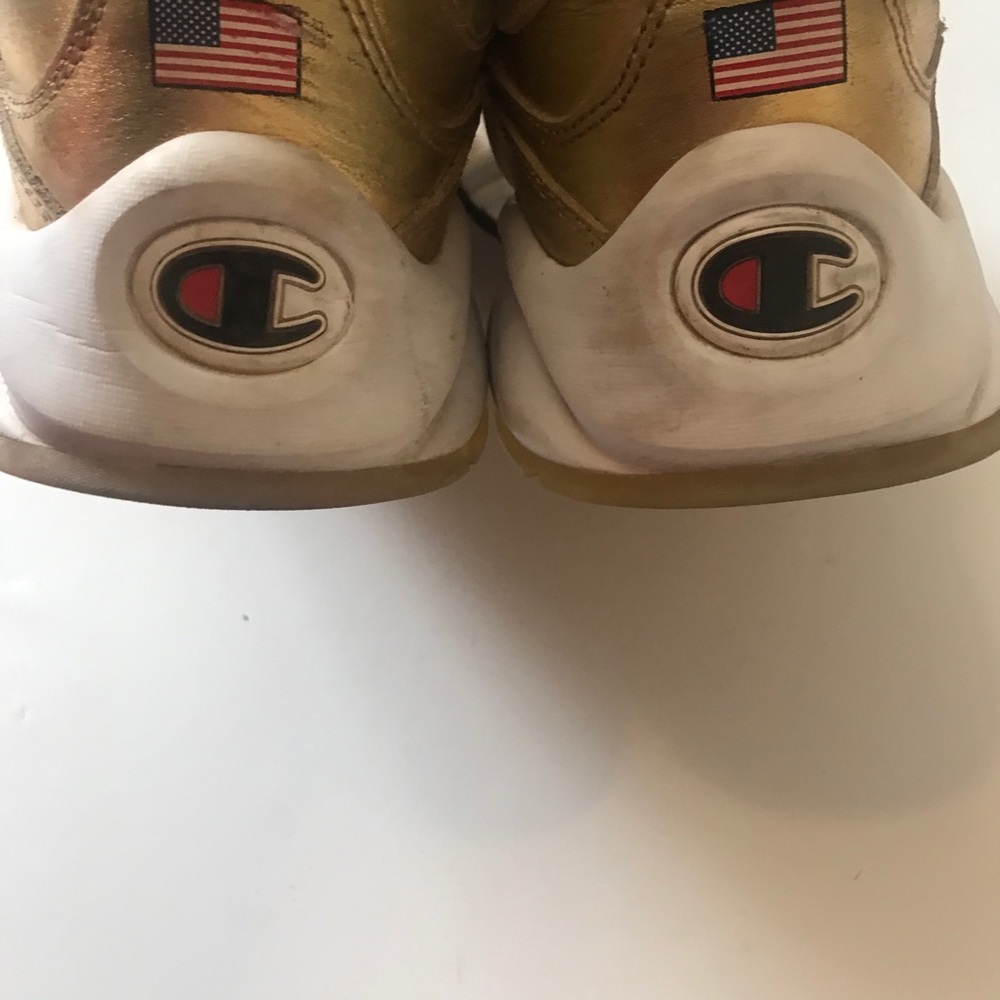 Champion 93Eighteen Block Lace Up Sneaker Shoes - Picture 3 of 9